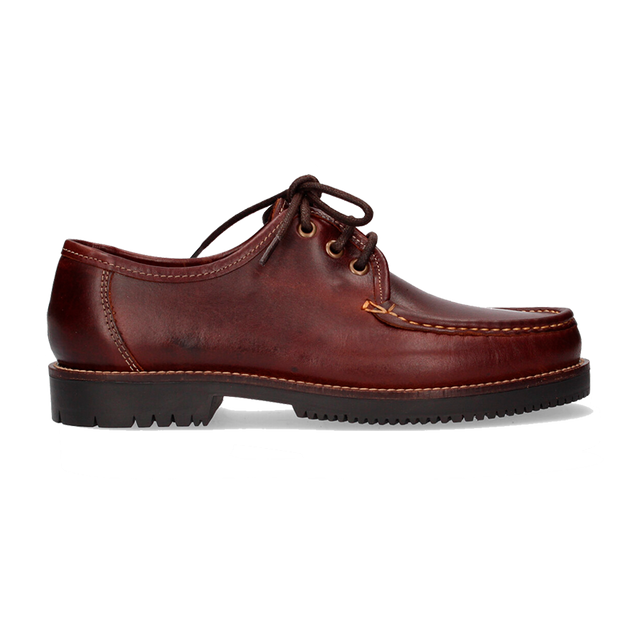 MOCASÍN CORDONES MARRÓN