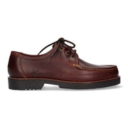 Mocassin à lacets marron