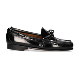 BLACK BOW LOAFER