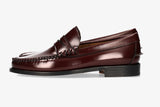 Burgundy Moccasin with Mask and Leather Sole