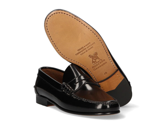 Black Moccasin with Mask