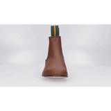 Valverde del Camino elastic leather short boots for children
