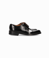 Black Leather Blucher
