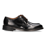 Black Leather Blucher