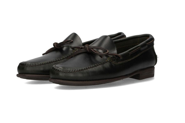 Green Bow Moccasin