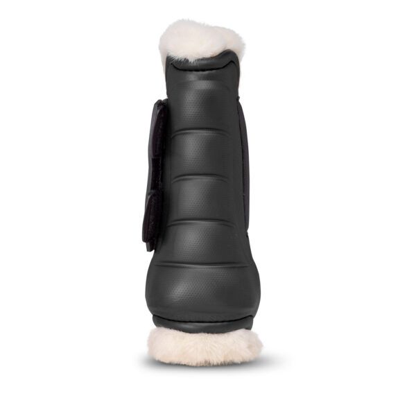 Protector Delantero Borreguillo Deluxe Gatusos Negro