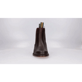 Bota corta con fuelle y cremallera en becerro Valverde del Camino