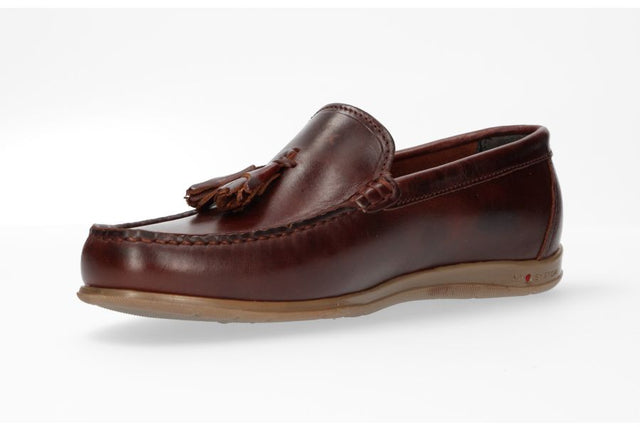 Leather Tassel Loafer