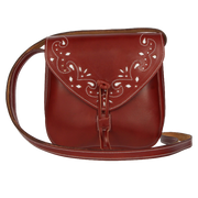 BOY'S SHOULDER BAG WITH DARK CHOPPED