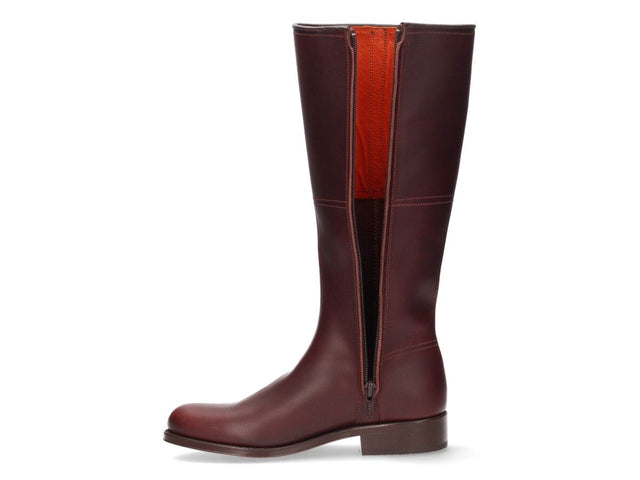 Valverde del Camino Calf Zipper Country Boot