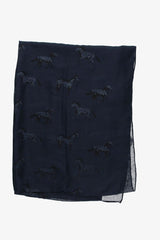 Foulard Caballos Marino