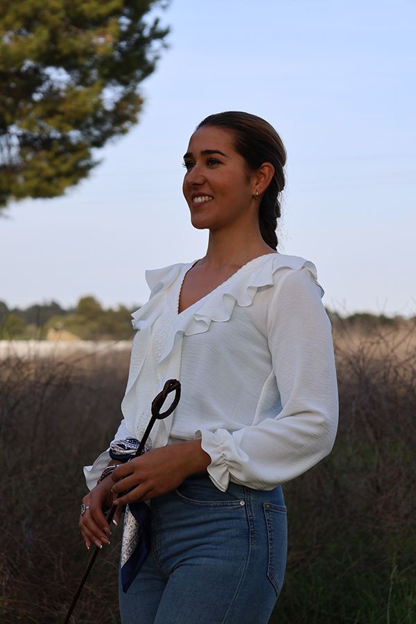 Blusa Volantes