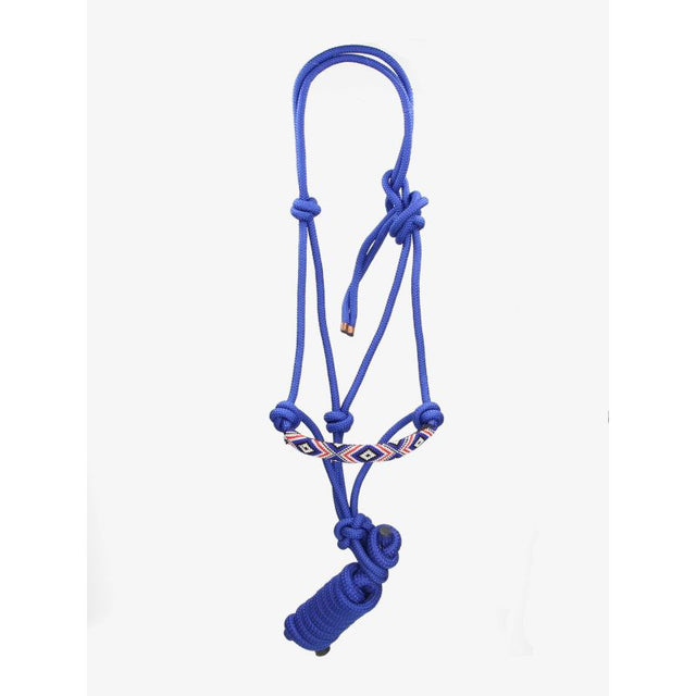 Cabezada de Cuerda con Ramal Azul