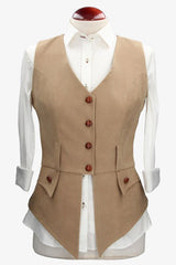Chaleco Diana Antelina Beige