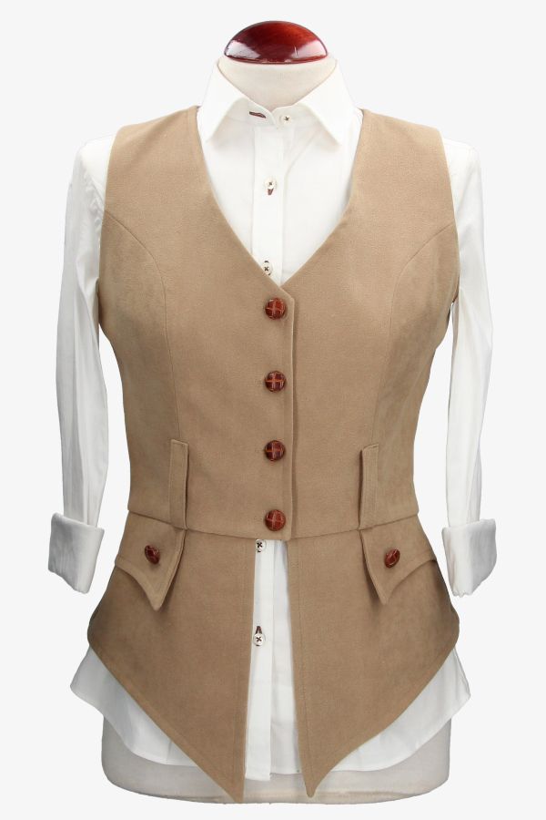Chaleco Diana Antelina Beige