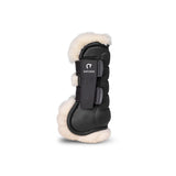 Protector Delantero Borreguillo Deluxe Gatusos Negro