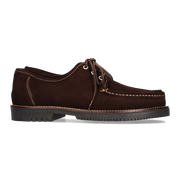 Chaussure à lacets marron