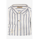 Camisa Lino Rayas Vaquera