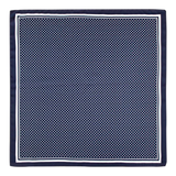 Blue Polka Dot Scarf