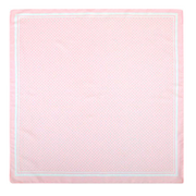 Pink Polka Dot Scarf