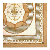 Beige Chains Scarf