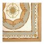 BEIGE CHAIN SCARF