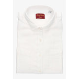 Camisa dos bolsillos lino blanco