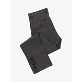Pantalón campero rayas grises