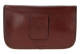 Rociero Bag Embroidered Leather White Valverde del Camino