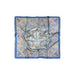 Cashmere Scarf Combined Blue-Beige-Gray