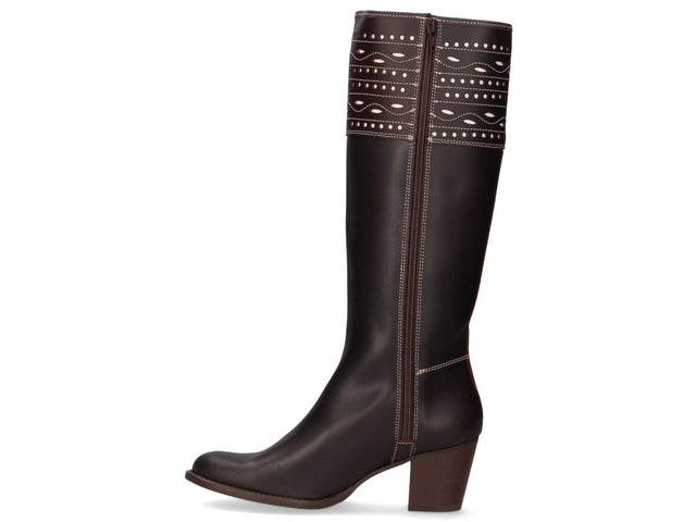 Bota cartujana con cremallera