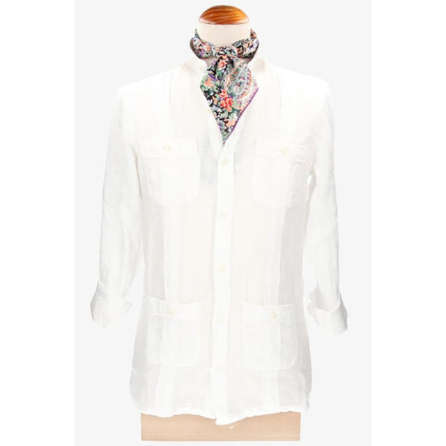 Camisa Cubana Blanca