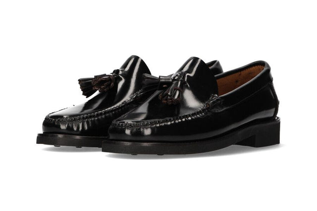 Black P/G Tassel Loafer