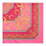 Écharpe imprimée rose