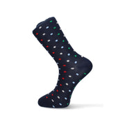 CALCETIN DOTS AZUL