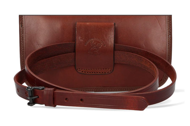Dark fanny pack strap