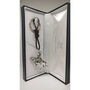 SILVER HORSE KEYCHAIN