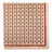 MOUCHOIR BEIGE À MOTIFS DE CHEVAUX