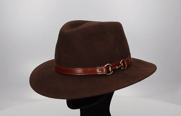 CHESTER EN LAINE MARRON
