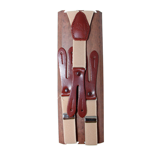 20 mm beige smooth elastic braces