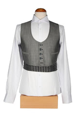 Light Gray Jacket and Waistcoat