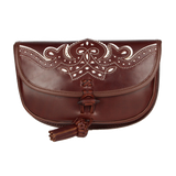 Rociero tobacco bag with white thread tassel decoration Valverde del Camino