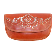 COWBOY BAG NATURAL TRANSP. EH/WHITE