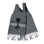 SAC DE SELLE EN TOILE NOIRE
