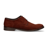 BLUCHER NOBUCK CAOBA