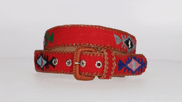 CINTURON ROJO NAIF