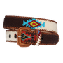 BROWN-BEIGE BELT