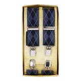 Tirante de Vestir Rombos Azul