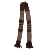 Couverture de pied de lit cousue en chêne