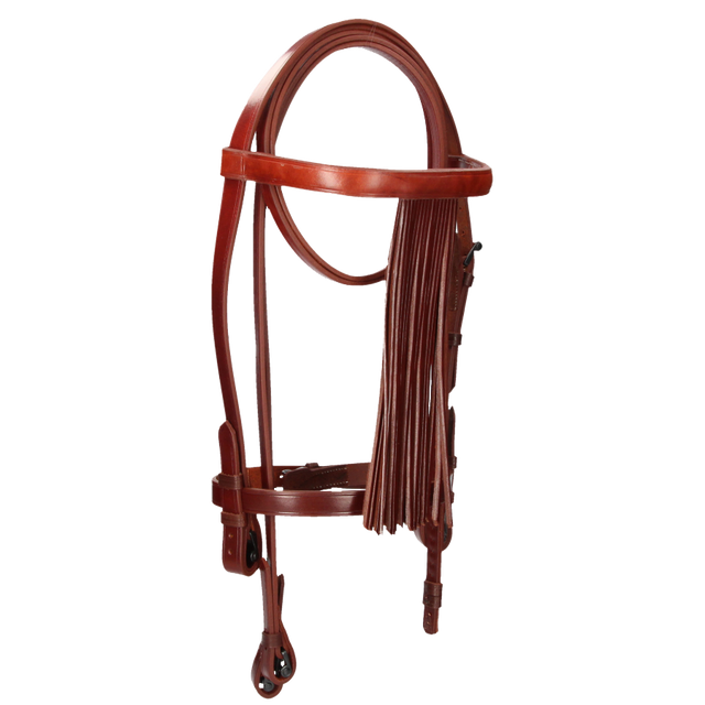 Cowboy headstall without pineapples